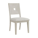  Elements International Avalanche D-11600-7-SC Dining Side Chair IMAGE 1