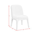  Elements International Rosalie D-16860-6-SC Dining Side Chair IMAGE 9