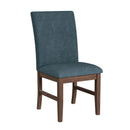  Elements International Santa Barbara D-16550-5-SCB Dining Side Chair IMAGE 1