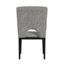  Elements International Oregon D-17380-8-SC Dining Side Chair IMAGE 3