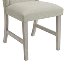  Elements International Eleanor D-6460-3-SC Dining Side Chair IMAGE 5