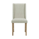  Elements International Eleanor D-6460-5-SC Dining Side Chair IMAGE 2