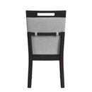  Elements International Transcend D-12980-3-SC Dining Side Chair IMAGE 3