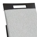  Elements International Transcend D-12980-3-SC Dining Side Chair IMAGE 7