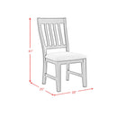  Elements International Montrose D-16670-8-SC Dining Side Chair IMAGE 11