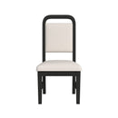  Elements International Ridgemont D-14440-8W-SC2 Dining Side Chair IMAGE 2