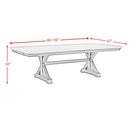  Elements International Montrose D-16670-8-DT Dining Table IMAGE 14