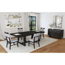  Elements International Transcend D-12980-3-DT Dining Table IMAGE 3