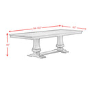  Elements International Phillipe D-5210-5-DT Dining Table IMAGE 11