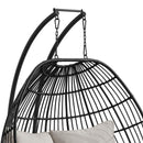  Elements International Playa O-16230-10311-220 Double Swing Egg Chair IMAGE 6