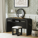  Elements International Ridgemont V-14440-8W-DST Dressing Stool IMAGE 3