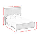  Elements International Canterbury B-13030-3-FB Full Panel Bed IMAGE 7