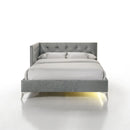  Elements International Amberley B-480-3-FCB Full Upholstered Corner Bed IMAGE 2