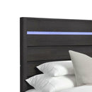  Elements International Tobias B-15990-8-KBL King Bed IMAGE 4