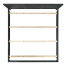  Elements International Versailles Contemporary B-3690-8-KB1 King Bed IMAGE 4