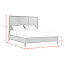  Elements International Versailles Contemporary B-3690-8-KB1 King Bed IMAGE 8