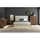  Elements International Brisbane B-16760-5-KUB King Upholstered Bed IMAGE 3