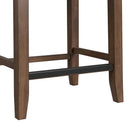  Elements International Santa Barbara D-16550-5-KI Kitchen Island & 2 Counter Stools IMAGE 11