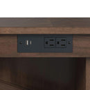  Elements International Santa Barbara D-16550-5-KI Kitchen Island & 2 Counter Stools IMAGE 7