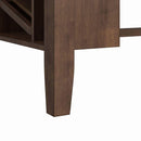  Elements International Santa Barbara D-16550-5-KI Kitchen Island & 2 Counter Stools IMAGE 9