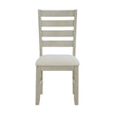  Elements International Farmington D-9890-7-SC Ladder Back Dining Side Chair IMAGE 2