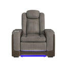  Elements International Lantana U-13660-10560-105PP Power Motion Recliner IMAGE 4