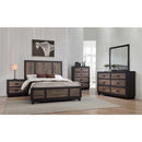  Elements International Harlington HG100QB Queen Panel Bed IMAGE 4