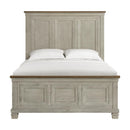 Elements International Farmington B-9890-7-QB Queen Panel Bed IMAGE 2