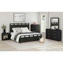  Elements International Ridgemont B-14440-8W-QB Queen Panel Bed IMAGE 4