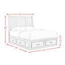  Elements International Sullivan SV300QB Queen Storage Bed IMAGE 11