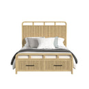  Elements International Ridgemont B-14440-6-QSB Queen Storage Bed IMAGE 2