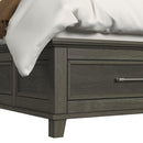  Elements International Canterbury B-13030-3-QSB Queen Storage Bed IMAGE 7