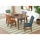  Elements International Santa Barbara D-16550-5-DT1 Rectangular Dining Table IMAGE 3