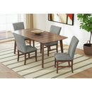  Elements International Santa Barbara D-16550-5-DT1 Rectangular Dining Table IMAGE 6