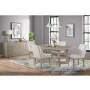  Elements International Elma D-9990-7-DT Rectangular Dining Table IMAGE 4