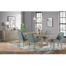  Elements International Elma D-9990-7-DT Rectangular Dining Table IMAGE 9