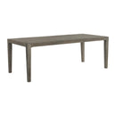  Elements International Versailles Contemporary D-3690-6-DT Rectangular Dining Table IMAGE 1