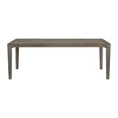  Elements International Versailles Contemporary D-3690-6-DT Rectangular Dining Table IMAGE 2