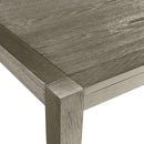  Elements International Versailles Contemporary D-3690-6-DT Rectangular Dining Table IMAGE 6