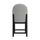  Elements International Portland D-1710-8-CST2 Round Back Counter Stool IMAGE 3