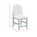  Elements International Portland D-1710-8-CST2 Round Back Counter Stool IMAGE 9