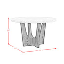  Elements International Oregon D-17380-8-CT2 Round Counter Table IMAGE 8