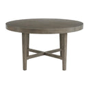  Elements International Versailles Contemporary D-3690-6-RDT Round Dining Table IMAGE 2