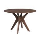  Elements International Santa Barbara D-16550-5-RDT Round Dining Table IMAGE 1