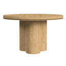  Elements International Rosalie D-16860-6-RDT Round Dining Table IMAGE 2