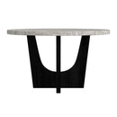  Elements International Oregon D-17380-8-DT2 Round Dining Table IMAGE 2