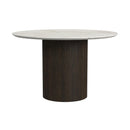  Elements International Sylvie D-16000-5-RDT Round Dining Table IMAGE 1