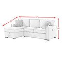  Elements International Caracas U-5140-4551-304 Sectional Sleeper Sofa IMAGE 12