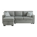  Elements International Caracas U-5140-4551-304 Sectional Sleeper Sofa IMAGE 2