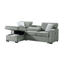  Elements International Caracas U-5140-4551-304 Sectional Sleeper Sofa IMAGE 3